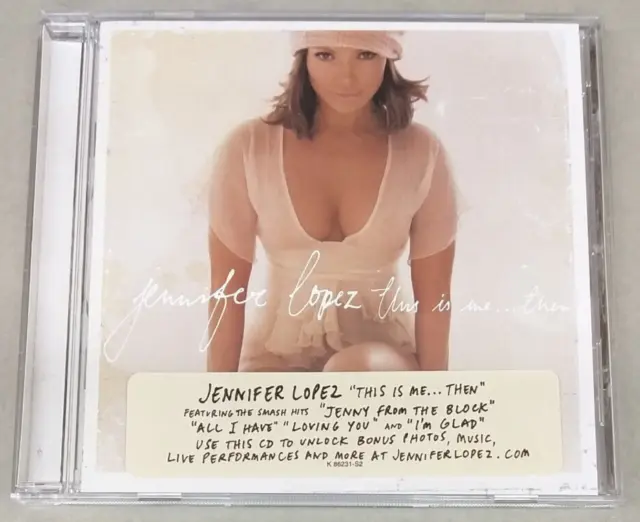 Jennifer Lopez This Is Me... Then CD MINT! J-Lo Jenny from the Block 2002