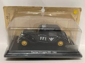 Voiture Miniature Citroën Traction 11BL Belge 1951 - 1:43 - Universal Hobbies - Occasion