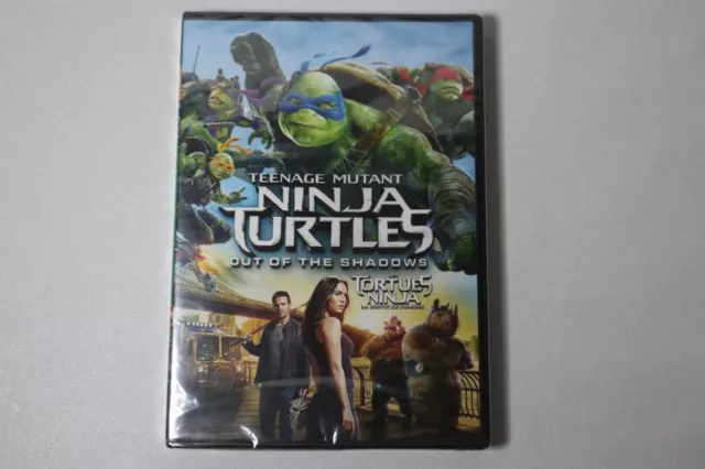 NEW! SEALED! Teenage Mutant Ninja Turtles: Out Of The Shadows (ENG/FR DVD)