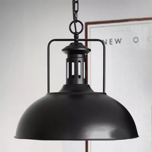 Kitchen Pendant Light Industrial Barn Style Pendant Lamp Ceiling Light Fixture 2