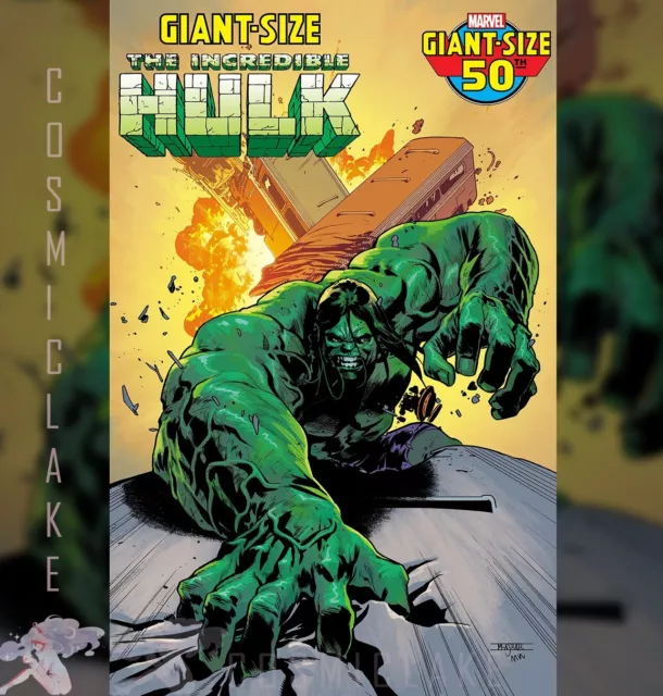 Giant Size Hulk #1 1:25 Inc Asrar Ratio Variant Preorder 4/17 ☪