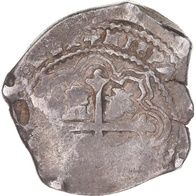 [#342458] Coin, Mexico, Philip IV, 8 Reales, Mexico City, COB, VF(30-35), Silver
