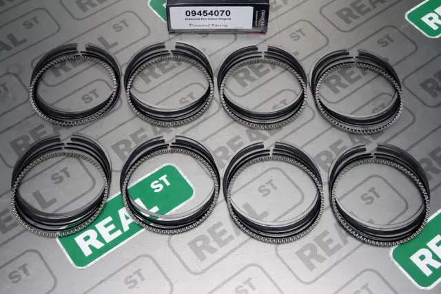 Diamond Racing Pro-Select Piston Rings Set of 8 Bore 4.070" DIA 09454070