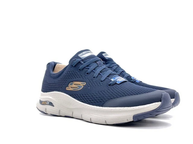 SKECHERS SNEAKER UOMO Arch Fit Blu EUR 110 00 PicClick IT