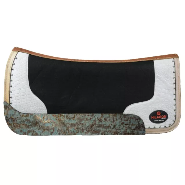 HS Made In Usa Hilason Western Horse Saddle Pad High Quality 100% Wool Felt