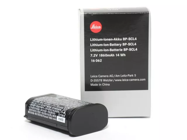 Leica BP-SCL4 Battery 16062 for Q2 SL2 SL2-S Cameras BRAND NEW