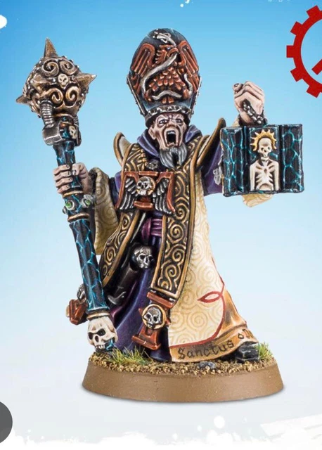 Warhammer 40k Arch Confessor Kyrinov: Sisters of Battle Priest, Witch Hunters