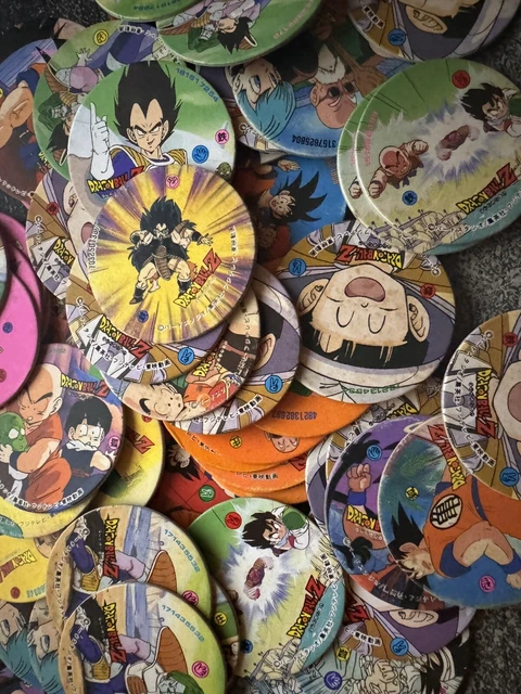 POG CAPS Dragon Ball Z Goku Vs Freezer Prism Vintage Made In Taiwan OCCASION POG CAPS Dragon Ball Z Goku Vs Freezer Prism Vintage Made In Taiwan OCCASION