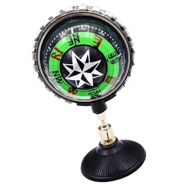 Boussole , Boussole Marine Polyvalente à Montage Sur Support Marin Voyager A Lexterieur Pour Camion Caravane Bateaunoir 82383792