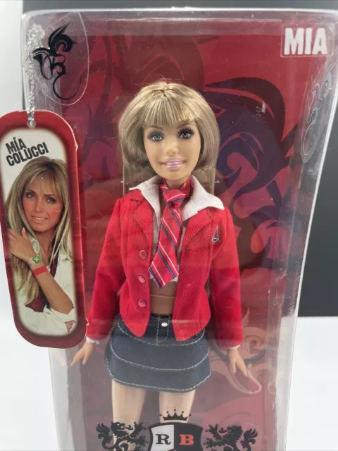 RARE Barbie Rebelde (RBD) Telenovela Mia Colucci Doll Singer Actress Anahi Doll