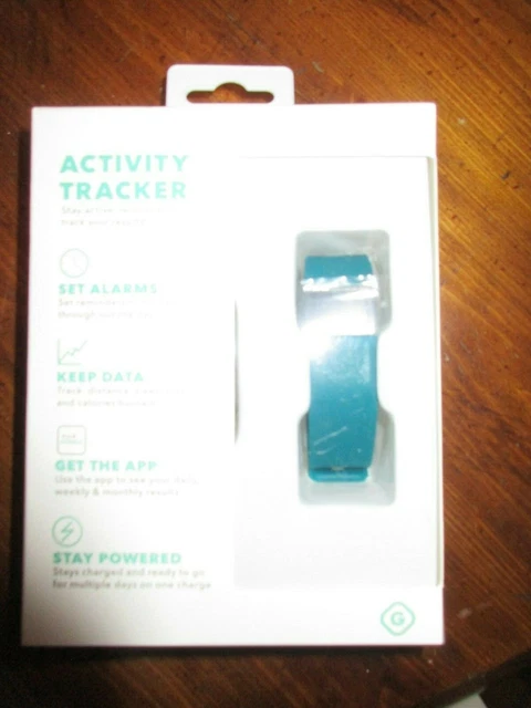TRACKER D ACTIVIT GEMS bleu ciel ensemble alarme conservation
