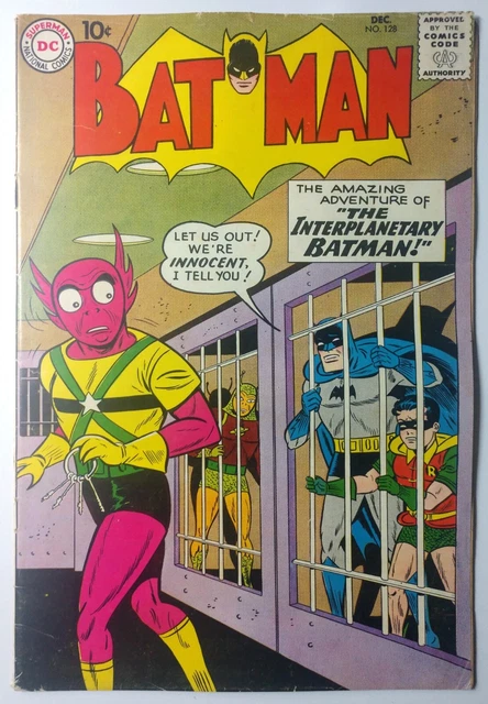 Batman #128 (1959) Alien Being in need of help
