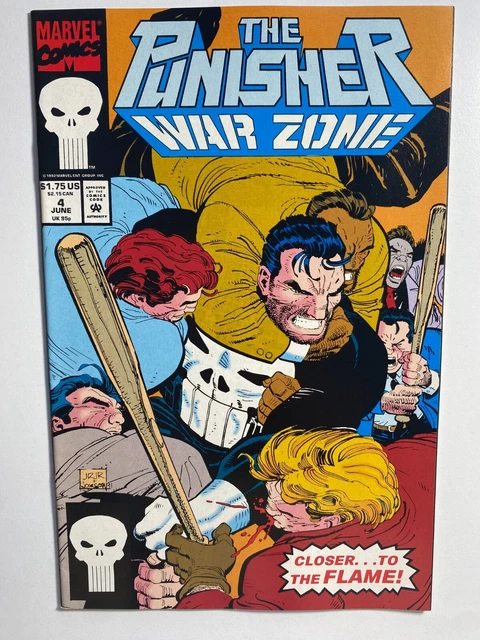 Marvel Comics The Punisher: War Zone #4 (1992) Nm Comic