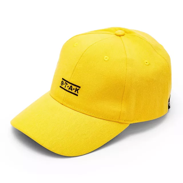 BATCAP: cappellino da baseball con luce LED ricaricabile. Giallo