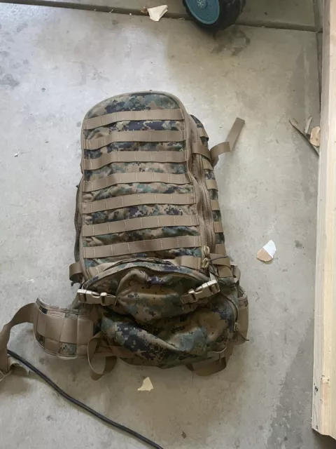 Usmc Marpat Recon Rucksack Corpsman Assault Pack Ilbe Backpack Woodland Digital