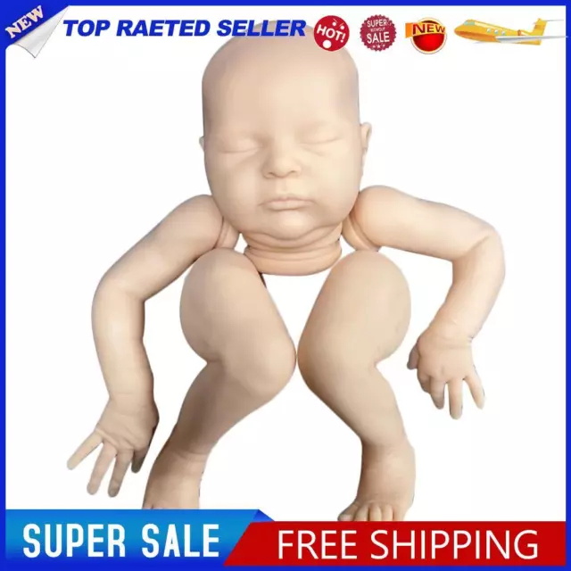 20 Inch Rebirth Dolls Unpainted Unfinished Realistic Blank Reborn Dolls Kit Part