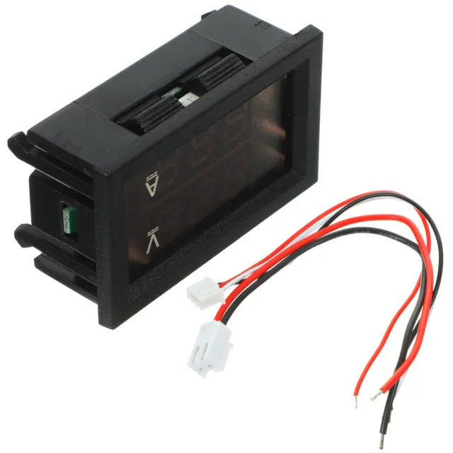 2 pz Voltmetro LED Amperometro Multimetro Digitale Display Tensione Tester Corrente