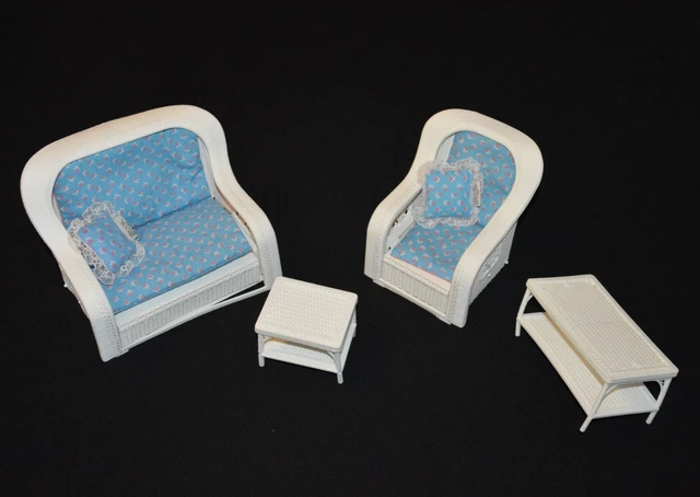 BARBIE SALON LIVING Room Vintage Années 70 - 80 + Lot