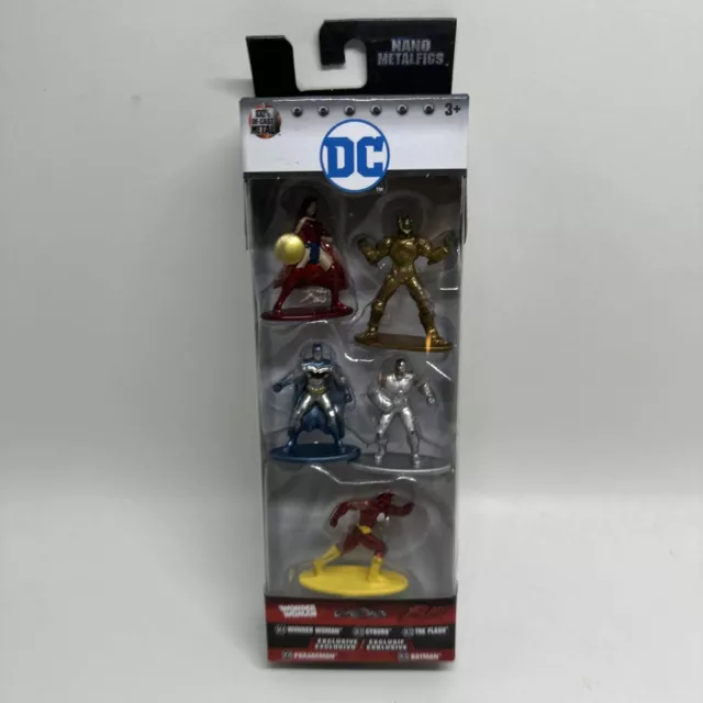 DC Nano Metal Figs Batman Exclusive Set 1.5” Figures Jada Toys New Bin Z1