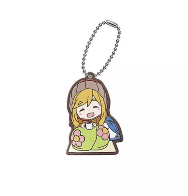 Yuru Camp Capsule Rubber Mascot Pendant: Aoi Inuyama Key Chain New