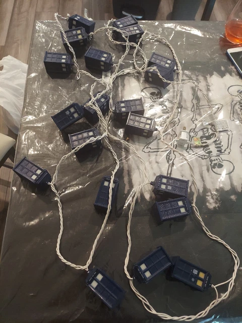 Doctor Who “Tardis String Lights” 18 ft Indoor/Outdoor