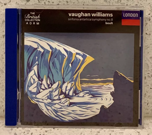 VAUGHAN WILLIAMS Sinfonia Antartica (CD London) Sir Adrian BOULT Symphony No. 8