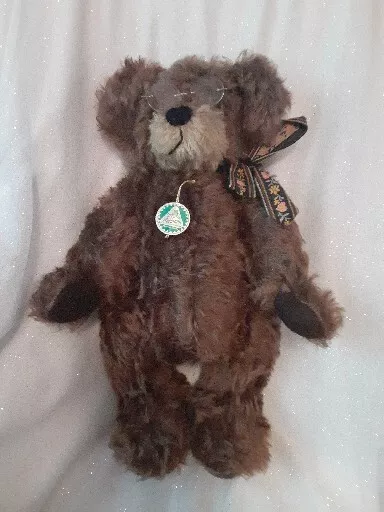 Vintage Hermann  Mohair Jointed Teddy Bear Plush  Germany Oktoberfest Bear 219