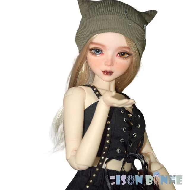 Poupée BJD 1/3 Complète - Yeux Bleus, Blonde, Maquillée, Habillée (neuve)