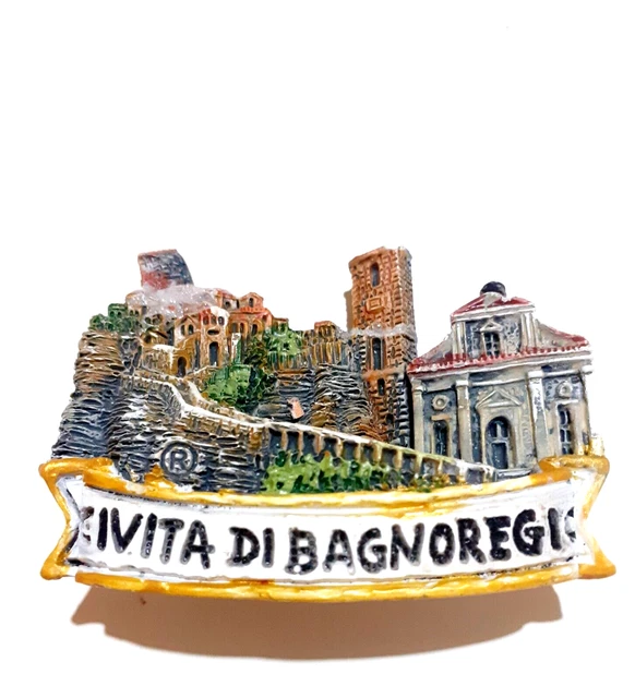 Alberobello Truli Italia 3D magnete da frigorifero souvenir regalo, resina fatta a mano Alberobello magnete frigorifero collezione decorazione casa e