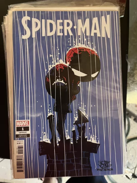 Spider-Man #1 Cover F by Skottie Young NM Marvel Comics 2022