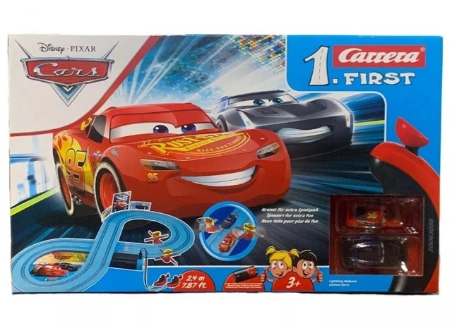 Carrera Disney Pixar CARS Racing System My Ist Slot Racing Track includes 2 Cars