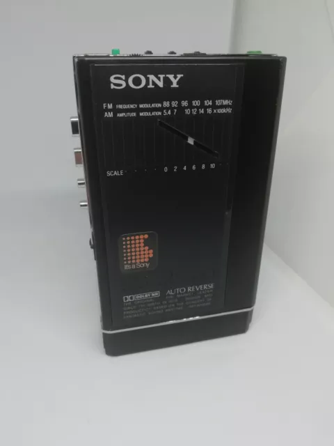 sony walkman WM-F103 ***1988 stereo walkman***mit RADIO FM/AM.