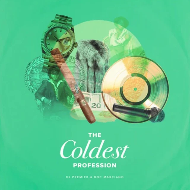 DJ PREMIER X ROC MARCIANO The Coldest Profession Blue Vinyl LE/500