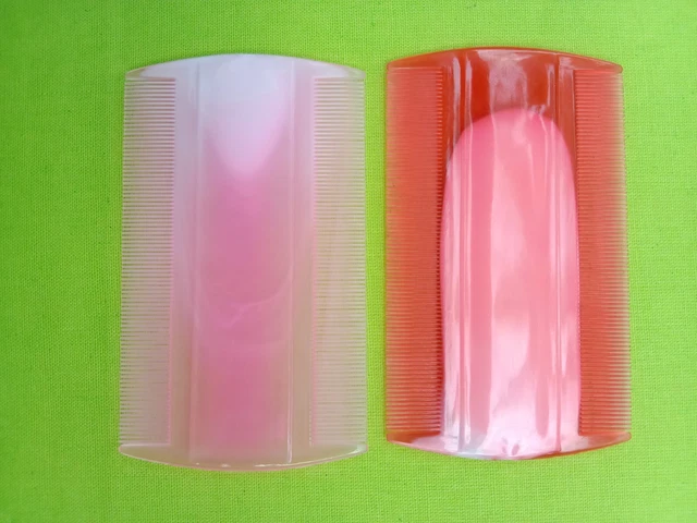 3PCS Fine Tooth-Double Sided Nit Comb Head Lice Flea Hair Lice Pet Dog Cat Pick 2