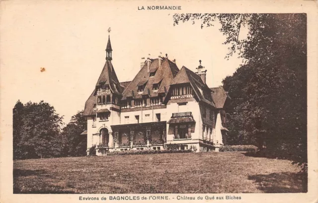 surroundings of BAGNOLES DE L'ORNE - Château du Gué aux Biches -