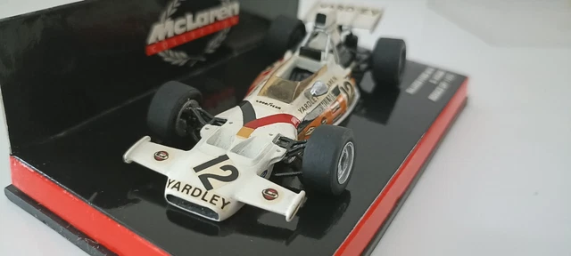 miniature Minichamps  f1 1/43 MCLAREN FORD M19 Denny HULME 1971 Monaco gp