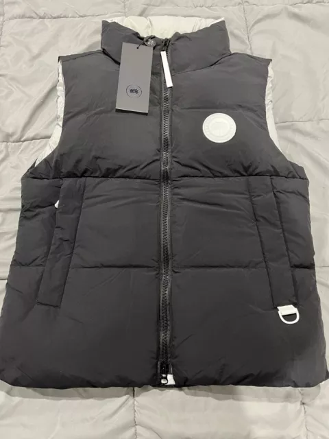 Canada goose junction freestyle vest pastel black size mens medium