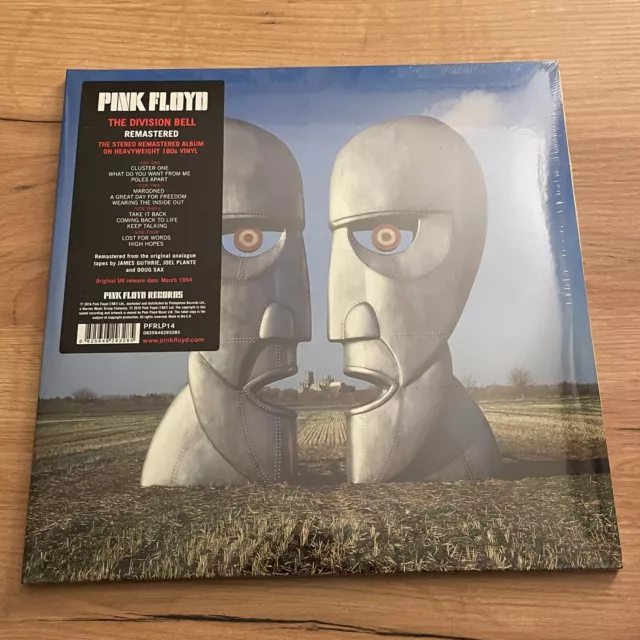 Pink Floyd - The division bell - 180gr 2LP - sigillato