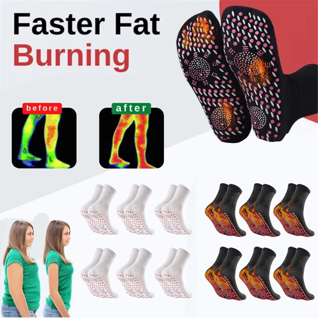 Magnetic Socks Therapy Comfortable Self-Heating Health Care Tourmaline Warm Sock
