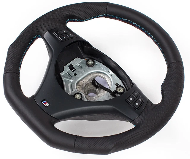 Volant Cuir/Alcantara Pour BMW Série 3 E90 - Modèle 10-242 - Neuf Customisé