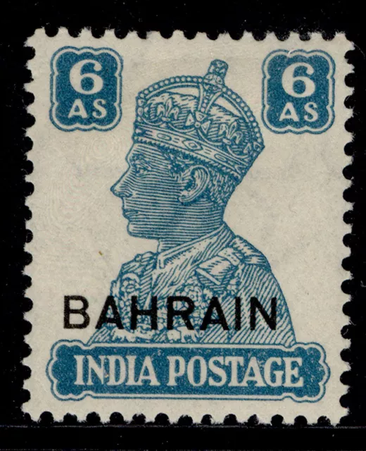 BAHRAIN GVI SG48, 6a turquoise-green, M MINT. Cat £20.