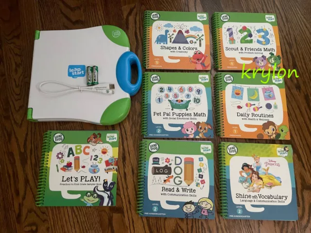 LeapFrog Quantum Leap iQuest Handheld Learning System w/ Grade 5 Math &  Science 