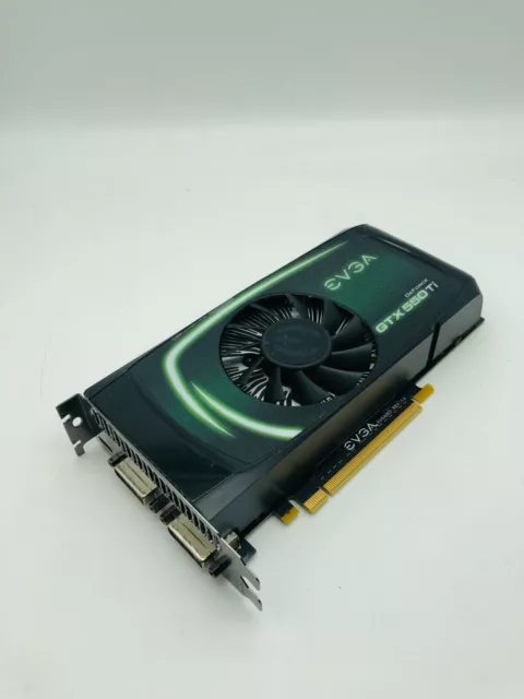 EVGA NVIDIA GEFORCE GTX 550 Ti GDDR5 PCI-E 2X DVI MINI-HDMI GRAFIKKARTE #3061