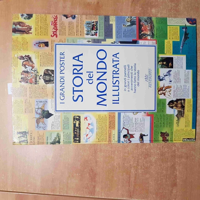 Poster Con Cronologia Della Storia Mondiale: Opera D'arte