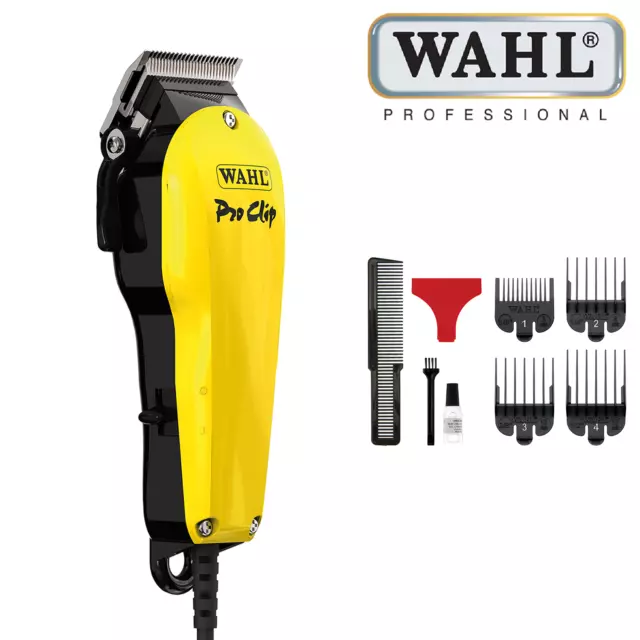 Wahl Professional Pro Clip schnurgebundene Haarschneider-Kit verstellbarer Hebel 8265-830