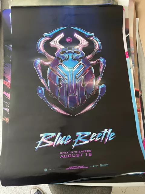 Blue Beetle 27"x40" D/S NM Original Movie Poster Advance DC 