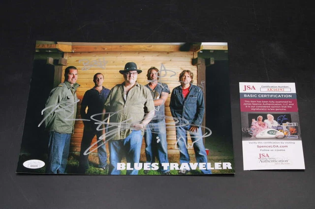 Blues Traveler Signed 8x10 Photo John Popper Autograph JSA COA D8600