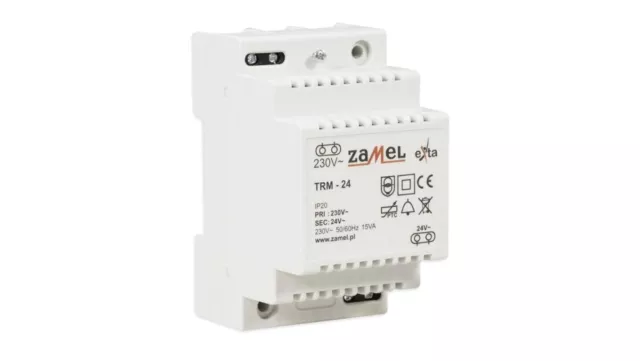 Rail/surface-mounted transformer 230/24V AC 15W TRM-24 /T2UK