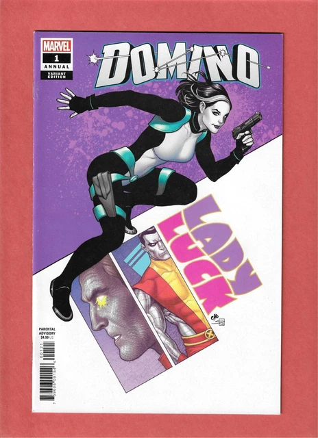 Domino Annual #1 Frank Cho Variant 2018 Marvel Comic Book