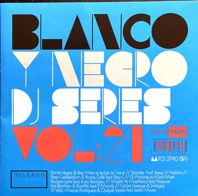 Compilation 2xCD Blanco Y Negro DJ Series Vol. 21